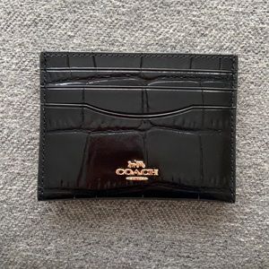 Coach card holder